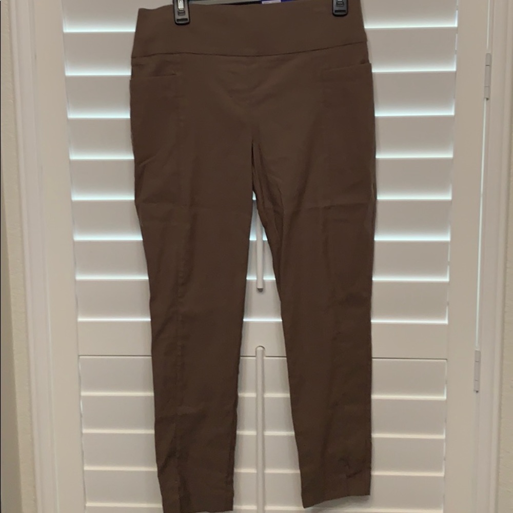 NWT Apt 9 tan ankle pants